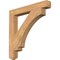Ekena Millwork Imperial Craftsman Smooth Bracket, Western Red Cedar, 3 1/2"W x 28"D x 28"H BKT04X28X28IMP04SWR - alternate 1